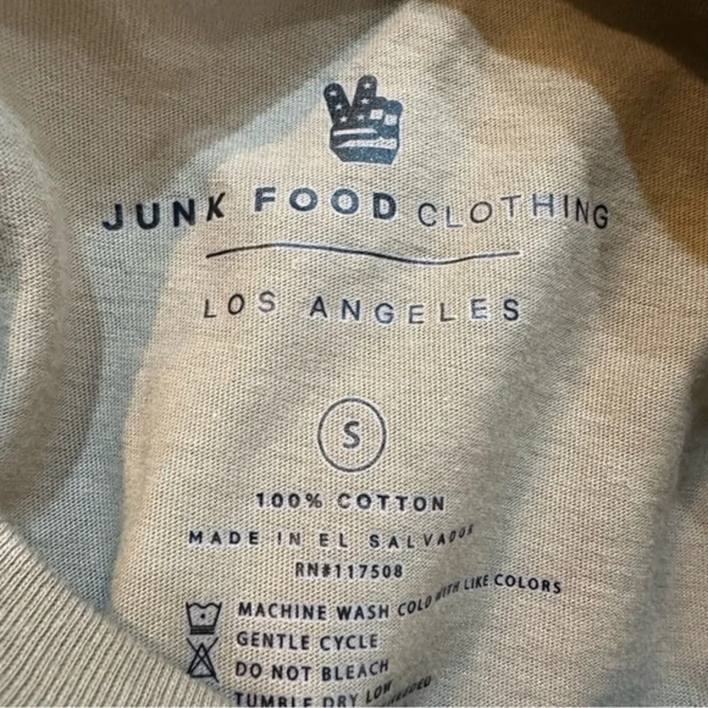 Junk Food Men's The‎ Hangover Alan Human Tree Dark Khaki Tee  Shirt Size Small